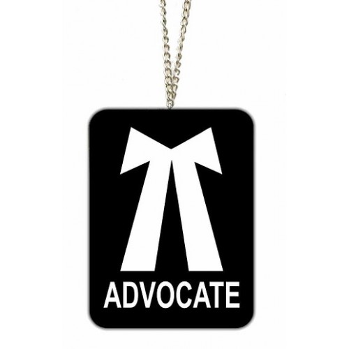 Personalized Necklace for Advocates, Lawyers, Law School Graduates, Judge, Attorney, Paralegal Students | Pendant Chain Neckpiece / Jewellery (Pack of 1)